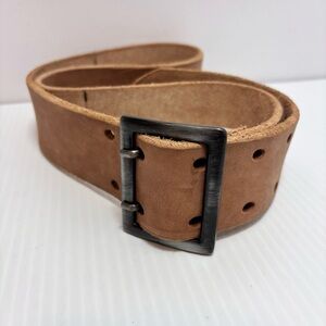 Diesel Vintage 100% Leather Made in Italy Brown Belt Size 95 / 38"-40"‎